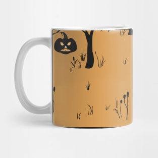 Halloween Pattern Mug